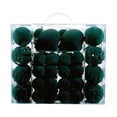 thumbnail image 2 of 48 piezas de adornos navideños colgantes, regalo considerado, adornos para fiestas, decoración para de para vacaciones Verde oscuro, 2 of 8