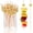 Gold, variant on 100 Pcs Pearl Toothpicks for Appetizers, 4.7 Inch Pearl Cocktail Picks for Party Decoration, Appetizer Skewers for Charcuterie Sandwich Burgers Fruit Drinks Party(Gold)