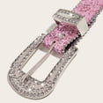 thumbnail image 6 of Womens Sparkling Rhinestone Waist Belt Glitter Womens Belts Hot M0 D9U7, 6 of 9