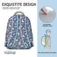 thumbnail image 5 of "Dinosaur Print Everyday Carry Backpack - Large Capacity School Backpack for College Students, Lightweight Waterproof Laptop Backpack, Stylish Dinosaur Design", 5 of 6