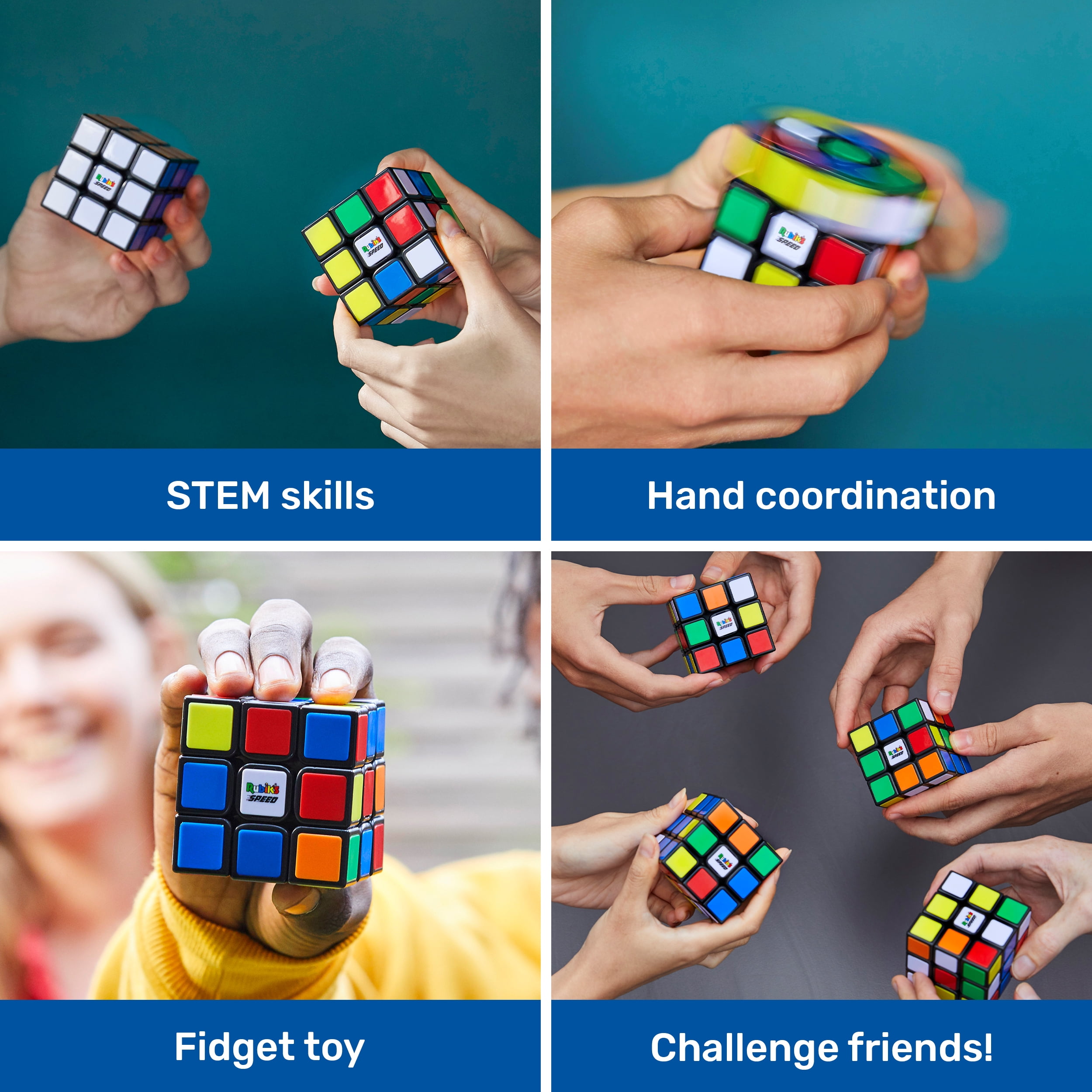 QiYi 3x3 2x2 Rubick Magic Cube Professional 3x3x3 Speed Puzzle 3×3 2×2  Children Toy Free Shipping Rubix Hungaria Cubo Magico