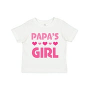 Inktastic Papas Girl Granddaughter Girls Toddler T-Shirt