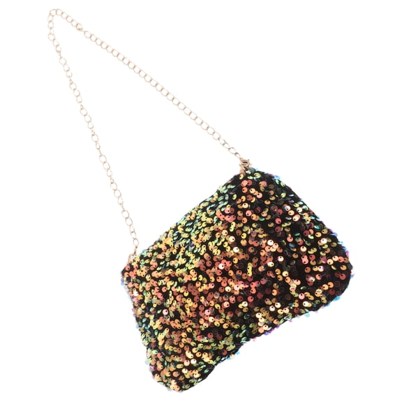 DEEPCRAFF Small Sequin Crossbody Bag with Chain Strap, Elegant Shoulder Purse for Women’s Fashion and Daily Use