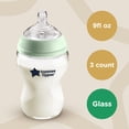 thumbnail image 2 of Biberones de Vidrio para Bebé Tommee Tippee 3 en 1 Anticólico 270 ml 3 piezas, 2 of 7
