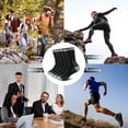 thumbnail image 4 of Merino Wool Hiking Socks for Men 5 Pairs Thermal Warm Winter Thick Cushion Moisture Wicking Crew Boot Socks, 4 of 4