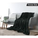 thumbnail image 2 of Colcha Sherpa Blanket Utopia Bedding, tamaño 127 x 152 cm, color negro, 2 of 8