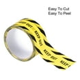 thumbnail image 3 of Caution Warning Stripe Sticker Adhesive Tape KEEP OUT Marking, 82 Ft x 2 Inch(LxW), Yellow Black, 3 of 5