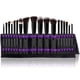 thumbnail image 1 of Set de brochas de maquillaje SHANY Artisan Easel, 18 unidades, negro, 1 of 9