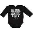 thumbnail image 3 of Inktastic Alabama Awesome Since 1819 Boys or Girls Long Sleeve Baby Bodysuit, 3 of 5