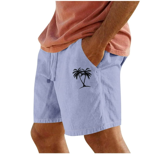 Pantalones Cortos para Hombre Cintura Elástica con Bolsillos Color Sólido Casual Cordón Suelto Pantalones Cortos de Ejercicio