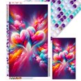 thumbnail image 1 of 5D DIY Con Taladro Rosa Nublada 2 Amor Del 40x70cm, 1 of 9