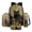 Cat Poppy Flower, variant on ZUXONGSY Horse Sunset Cloud Print Kids Backpack for Boys Girls Simple School Bag with Lunch Box Bag,Pencil Case and Water Bottle Holder 4 in 1 Backpack Set with Adjustable Padded Straps