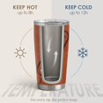 thumbnail image 3 of Vaso SANDJEST Football de 600 ml con aislamiento de acero inoxidable, 3 of 7