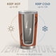 thumbnail image 3 of Vaso SANDJEST Football de 600 ml con aislamiento de acero inoxidable, 3 of 7