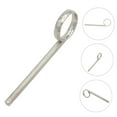 thumbnail image 4 of EXHUMKY Trumpet Slide Finger Ring Silver Professional Design for Musicians 3.3x1x0.2in 1Set, 4 of 8