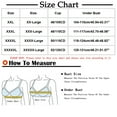 thumbnail image 2 of qolati Plus Size Sports Bras for Women Soft Floral Push Up Full-Coverages Wireless Bras Adjustable Breathable Comfort Support Seamless Everyday Bra, 2 of 2