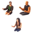 thumbnail image 1 of Figuras de 3 piezas en escala 1:64 Zulema escena personas figura, 1 of 8