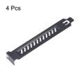 thumbnail image 2 of Unique Bargains PCI Slot Covers with Screws for PC Case Airflow and Dustproof Black 4 Pack, 2 of 5