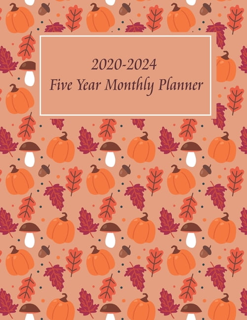 2020 2024 Five Year Monthly Planner 60 Months Organizer Planner 