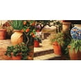 thumbnail image 2 of Fronckowiak, Art 32x18 White Modern Wood Framed Museum Art Print Titled - Turo Tuscan Orange, 2 of 4