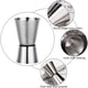 thumbnail image 3 of 2 tazas medidoras de acero inoxidable de doble cabezal, dispositivo de medición para cócteles y vinos, taza medidora en capas para restaurantes y bares, 3 of 6