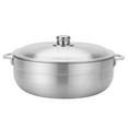 thumbnail image 1 of Alpine Cuisine 13 Quart Aluminum Nonstick Caldero Pot with Aluminum Lid, 1 of 5