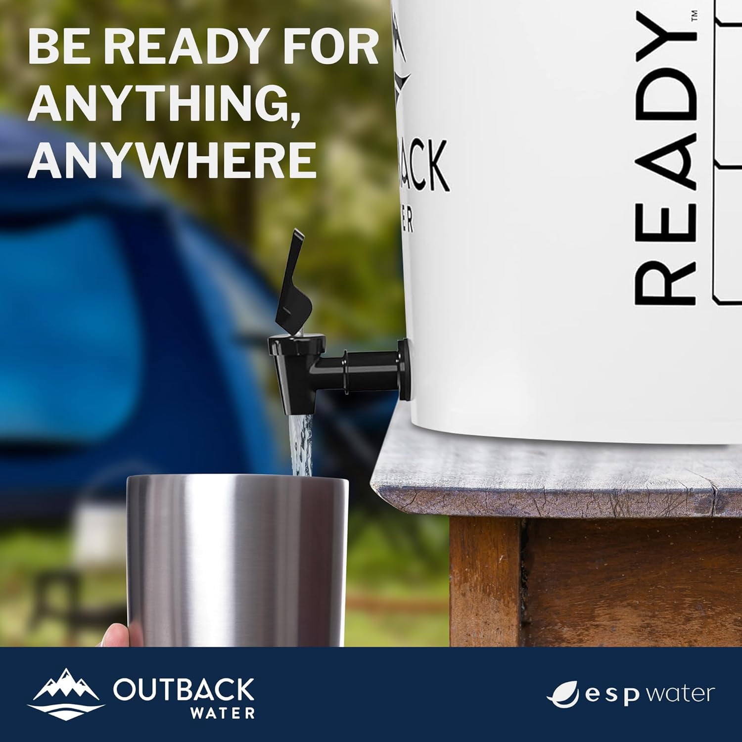 Outback Ready OB-25RDY-B Emergency Water Filtration System + Extra Filter Kit