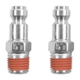 thumbnail image 1 of Conexiones Tf Macho Npt Husky Acero 1.6X4 Cm 2Pz, 1 of 3