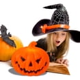 thumbnail image 2 of Luz Nocturna Led Con Forma De Calabaza De Halloween, Decoración Para Fiestas, Diseño Para La Cara, Ambiente Festivo, Adornos De Escritorio Con Luz Ambiental, 2 of 3
