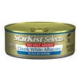 thumbnail image 5 of StarKist Selects Chunk White Albacore Tuna in Water, No Salt Added, Wild Caught, 30g Protein, 4.5 oz Can, 5 of 11