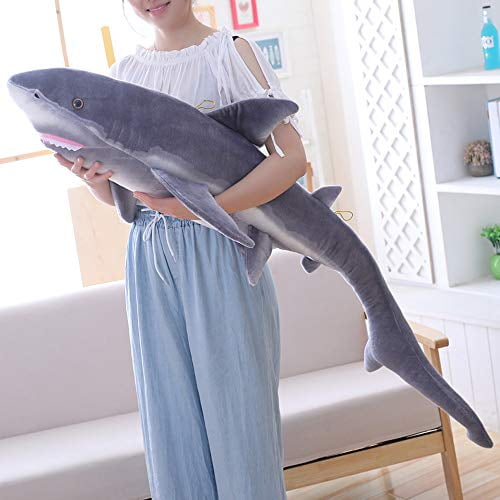 large shark stuffed animal