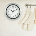 thumbnail image 5 of La Crosse Technology 10 inch Classic Silver Atomic Analog Wall Clock, WT-3102S, 5 of 7