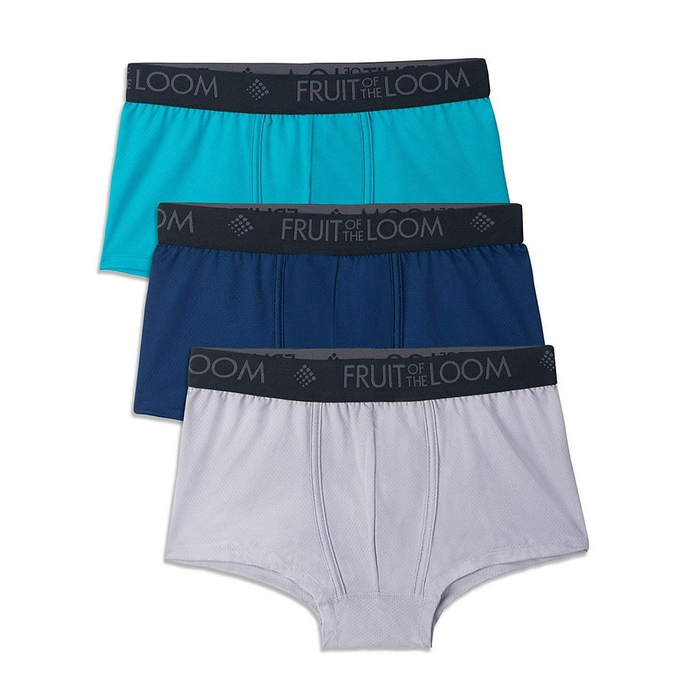 Fruit of the Loom Fruit of the Loom Men's Breathable Short Leg Boxer Brief Multipack, Micro
