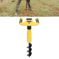 thumbnail image 1 of Electric Earth Auger, 2000mAh Battery USB Rechargeable Post Hole Digger 320RPM High Speed Heavy Duty Electric Auger Digging Tool with Overload Protector, 1 of 7