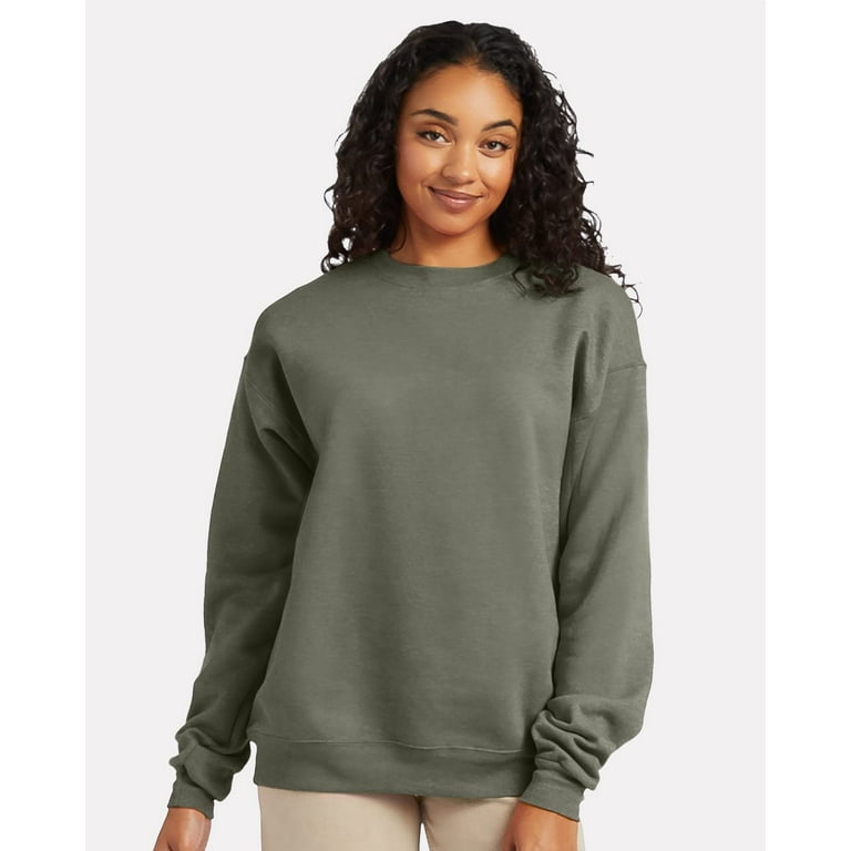 Green hanes sweatshirt deals