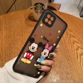 thumbnail image 3 of Matte Case for OPPO A97 A96 A95 A94 A93 A92 A78 A74 A73 A72 A57 A55 A54 A53 A17 A16 4G 5G Case Mickey Minnie Mouse Anime Cartoon, 3 of 5