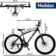 thumbnail image 2 of Bicicleta de Montaña Bluelander Rodada 29 (Negro/Verde), 2 of 4