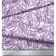thumbnail image 3 of Soimoi Cotton Poplin Fabric Leaves & Paisley Block Printed Craft Fabric by The Yard 42 Inch Wide, 3 of 3