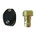 thumbnail image 2 of Topzone Brass Male Hose Mender, 5/8-3/4 Inch, Hose Connector, Standard Faucet End Replacement, 2 of 4