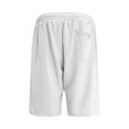 thumbnail image 5 of Shorts for Women Women's Sports Comfortable Elastic Waist Drawstring Shorts Womens Shorts Clearance! White XL, 5 of 5