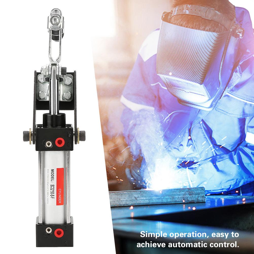 LYUMO 300mm GH12130 Professional Cylinder Pneumatic Hold Down Clamp