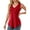 Burgundy, variant on JYLFC Womens V Neck Tunic Tank Long Shirts Sleeveless Tops, Burgundy L