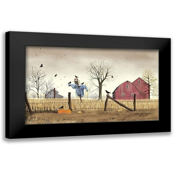Jacobs, Billy 14x10 Black Modern Framed Museum Art Print Titled - After the Harvest
