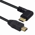 thumbnail image 2 of Mini USB to Type C Adapter Converter Cable for Camera Phone OTG Cable 90 Degree USB 31 Type C Male to Mini USB Transfer, 2 of 5