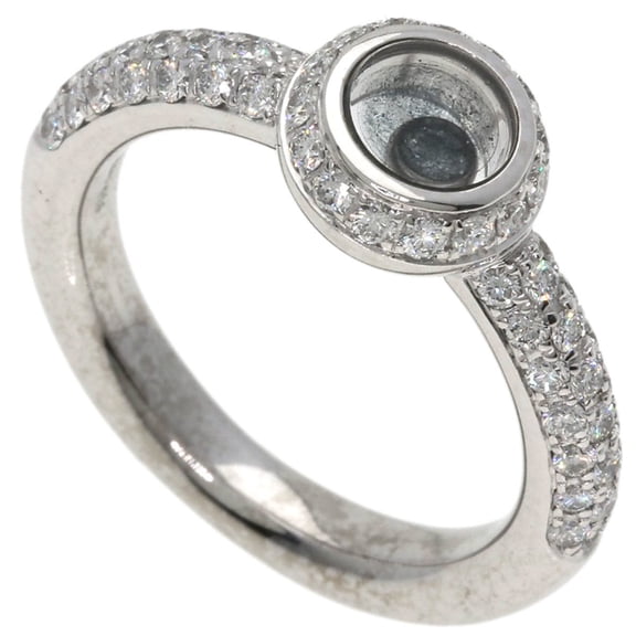 Pre-Owned Chopard Happy Diamonds Ring, 18K White Gold, Women's