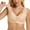 Beige, variant on yievot Womens Lace Front Closure Bras No Underwire Padded Full Coverage Wireless Bras Push Up Wirefree Bras Soft Everyday Bra