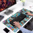 thumbnail image 2 of Long Mouse Pads for Desk,Bernese Mountain and Flower Desk Mats on Top Of Desks, Desk Mouse Pad Extra Large with 3mm Non-Slip Base and Stitched Edge for Gaming,Office,Work,Home 31.5"x15.7", 2 of 6