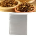 thumbnail image 4 of Holder Case, Compact Stainless Steel Durable Waterproof Silver  Box Flip Cover  For Traveling, 4 of 8