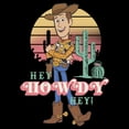 thumbnail image 2 of Toddler's Toy Story 4 Hey Woody  Graphic Tee Black 3T, 2 of 3
