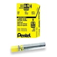 thumbnail image 3 of Pentel Super Hi-Polymer Lead Refill, 0.9mm Thick, H, 180 Pieces of Lead (50-9-H), 3 of 6
